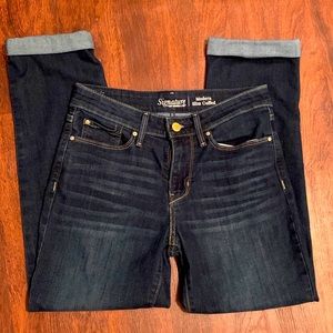 Jeans tops also a vanity and a fabulous bag